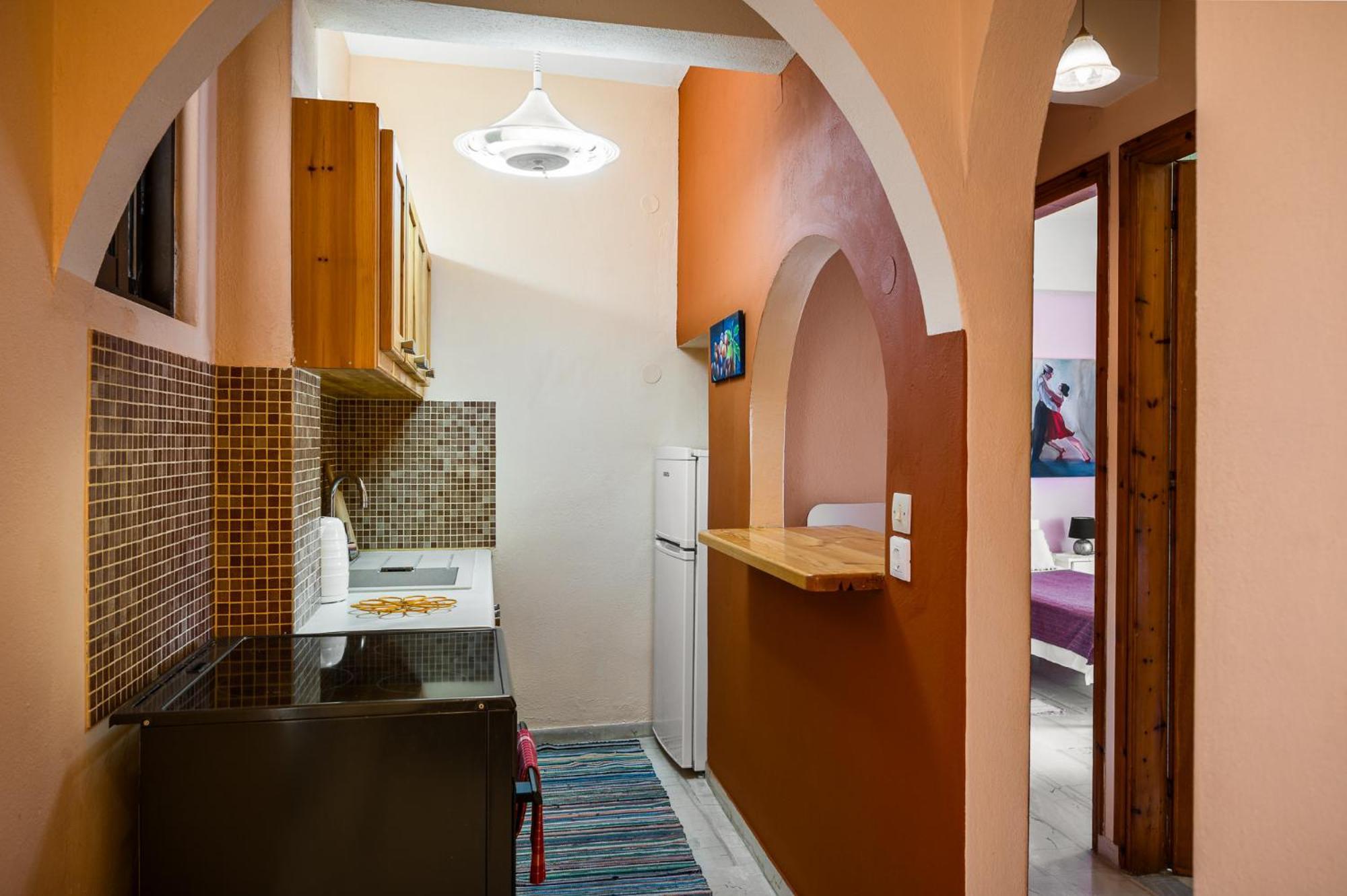 Agaloula Centrally Located Apartments, Lakka Bagian luar foto