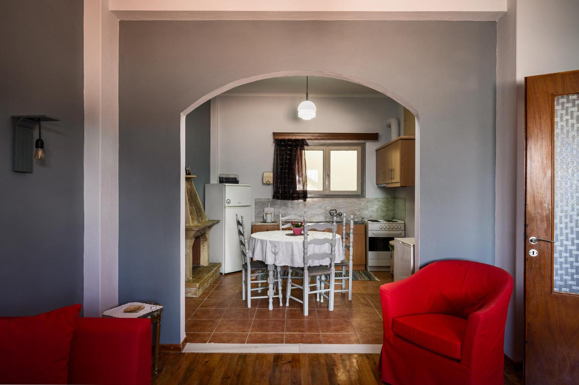 Agaloula Centrally Located Apartments, Lakka Bagian luar foto