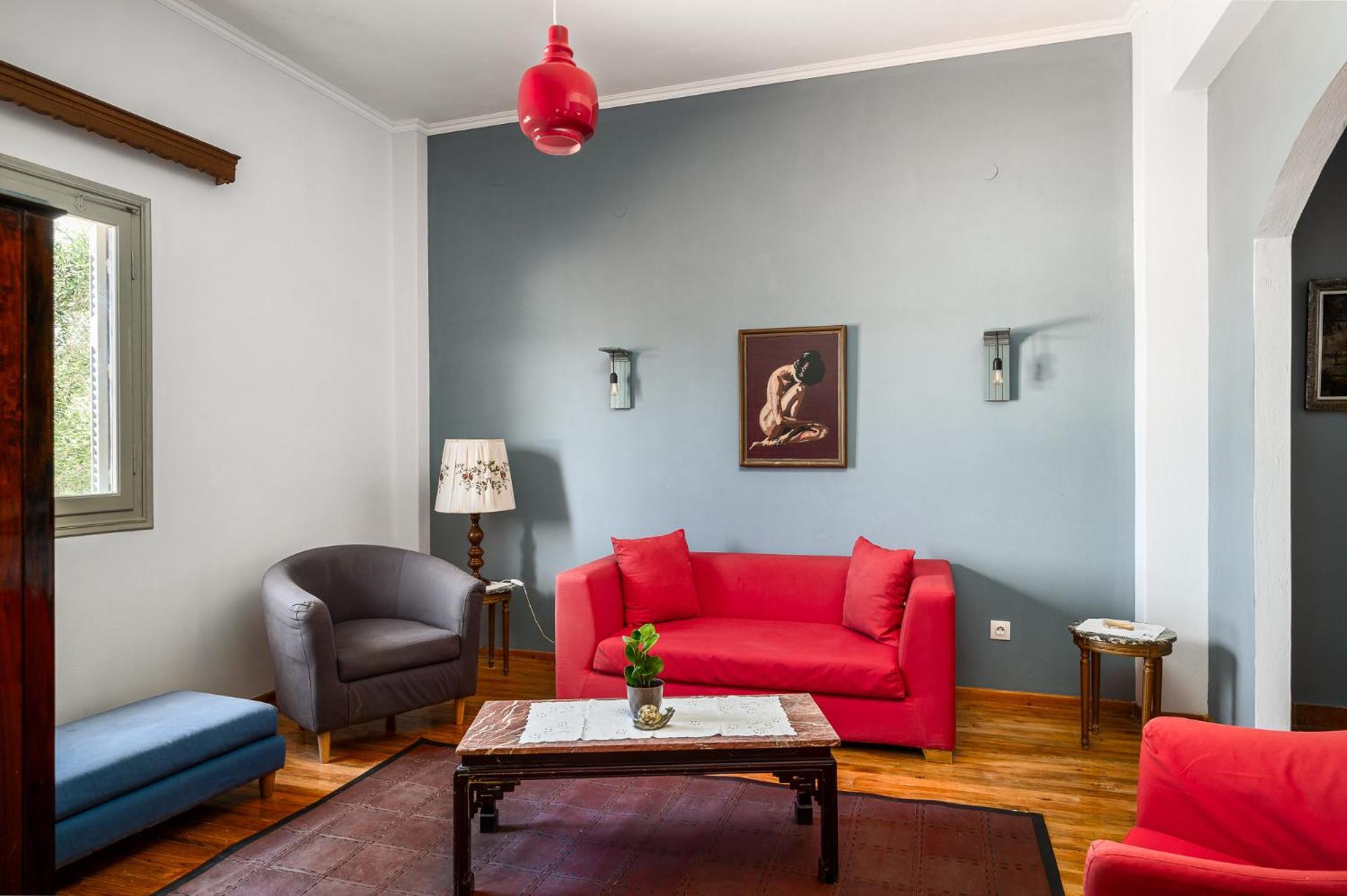 Agaloula Centrally Located Apartments, Lakka Bagian luar foto